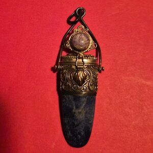 Vintage 925 Poison Pill Neckless